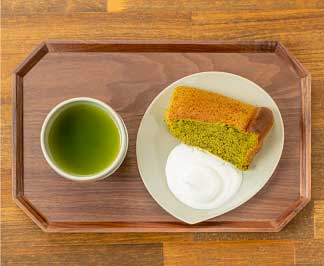 シフォンケーキ（抹茶/紅茶）